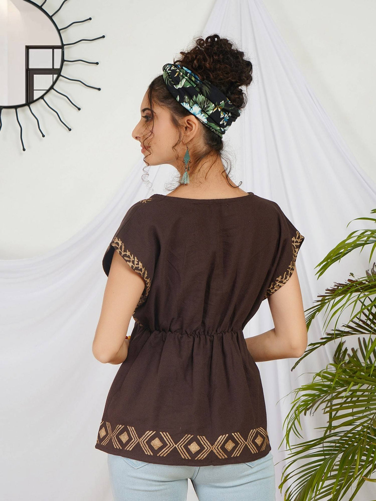 Liora Pearl Glow Boho Top | pt51 - view 10