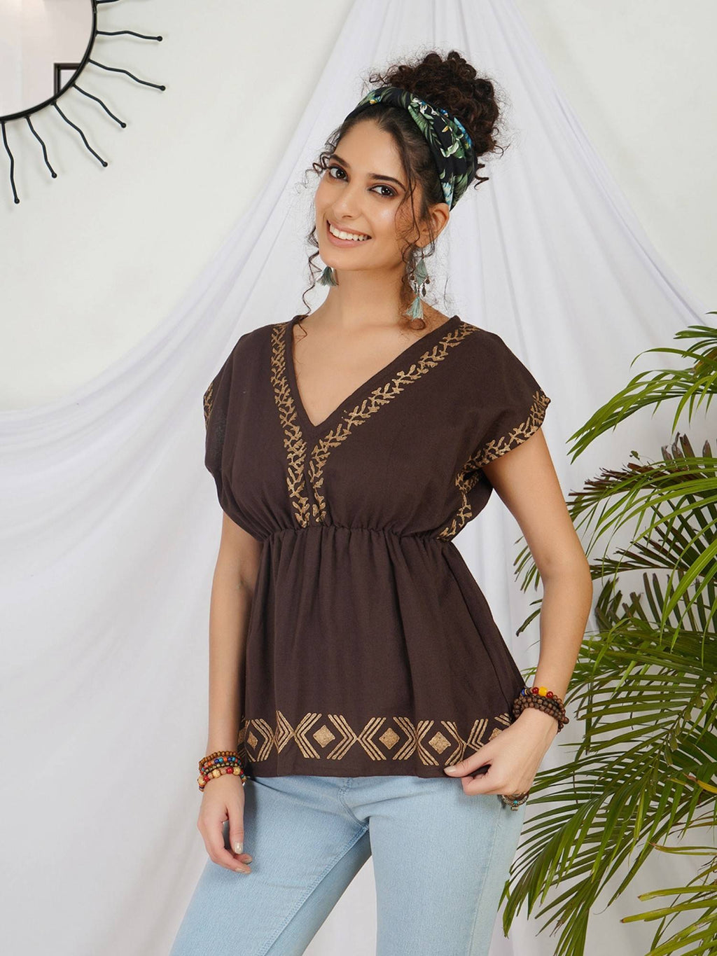 Liora Pearl Glow Boho Top | pt51 - view 13