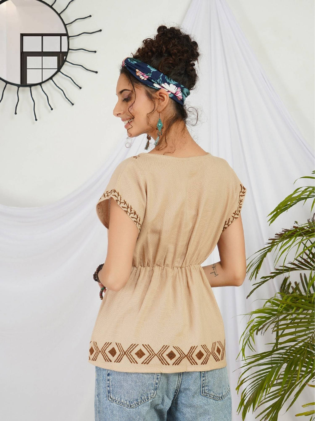 Liora Pearl Glow Boho Top | pt51 - view 18