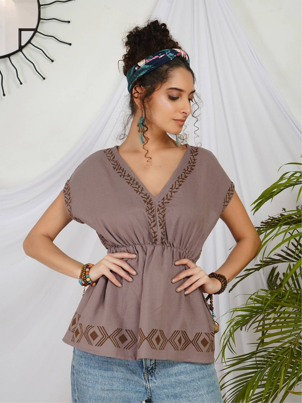 Liora Pearl Glow Boho Top | pt51 - view 40
