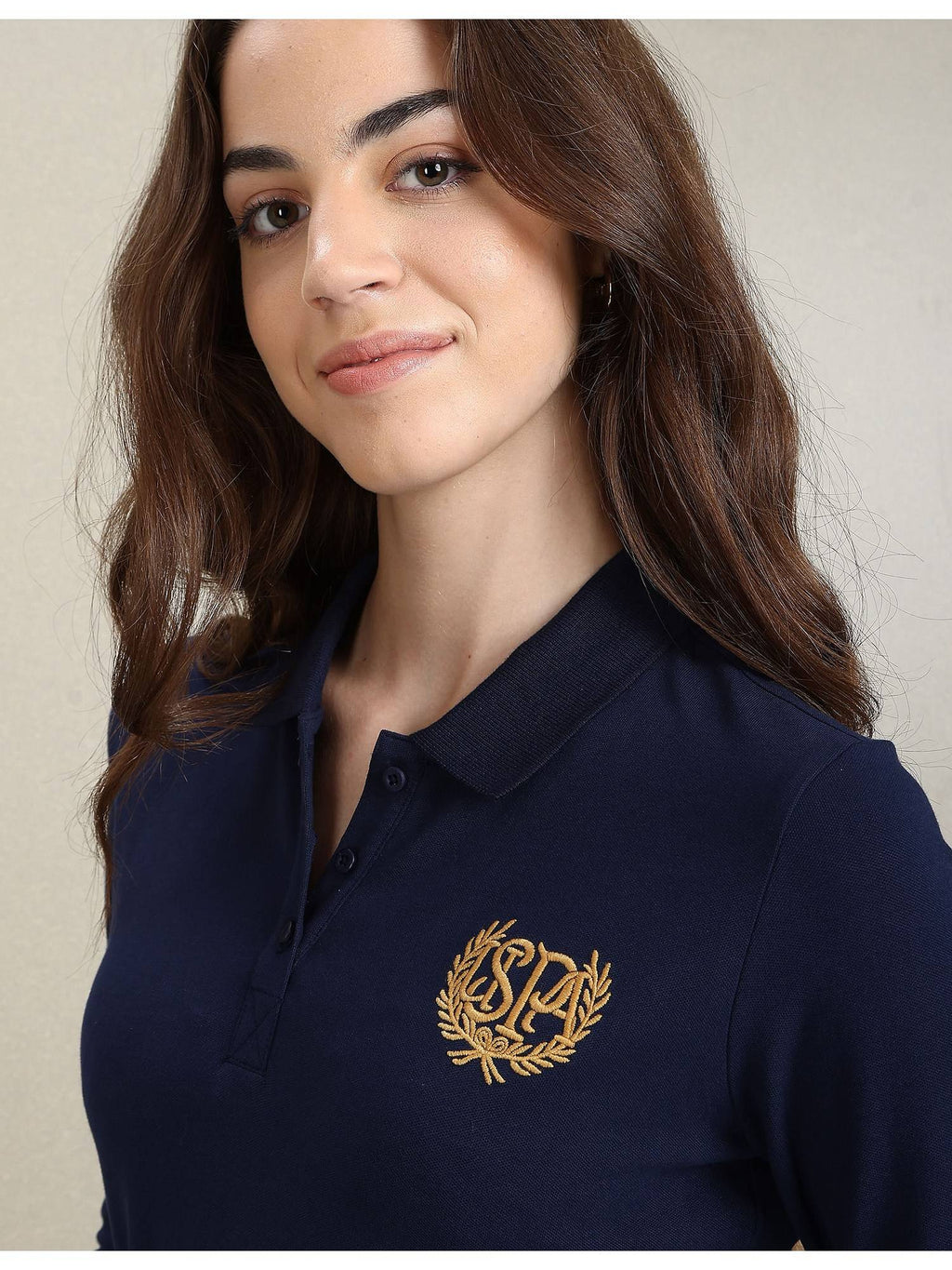 Gold Crest Slim Polo T-shirt | U89 - view 21