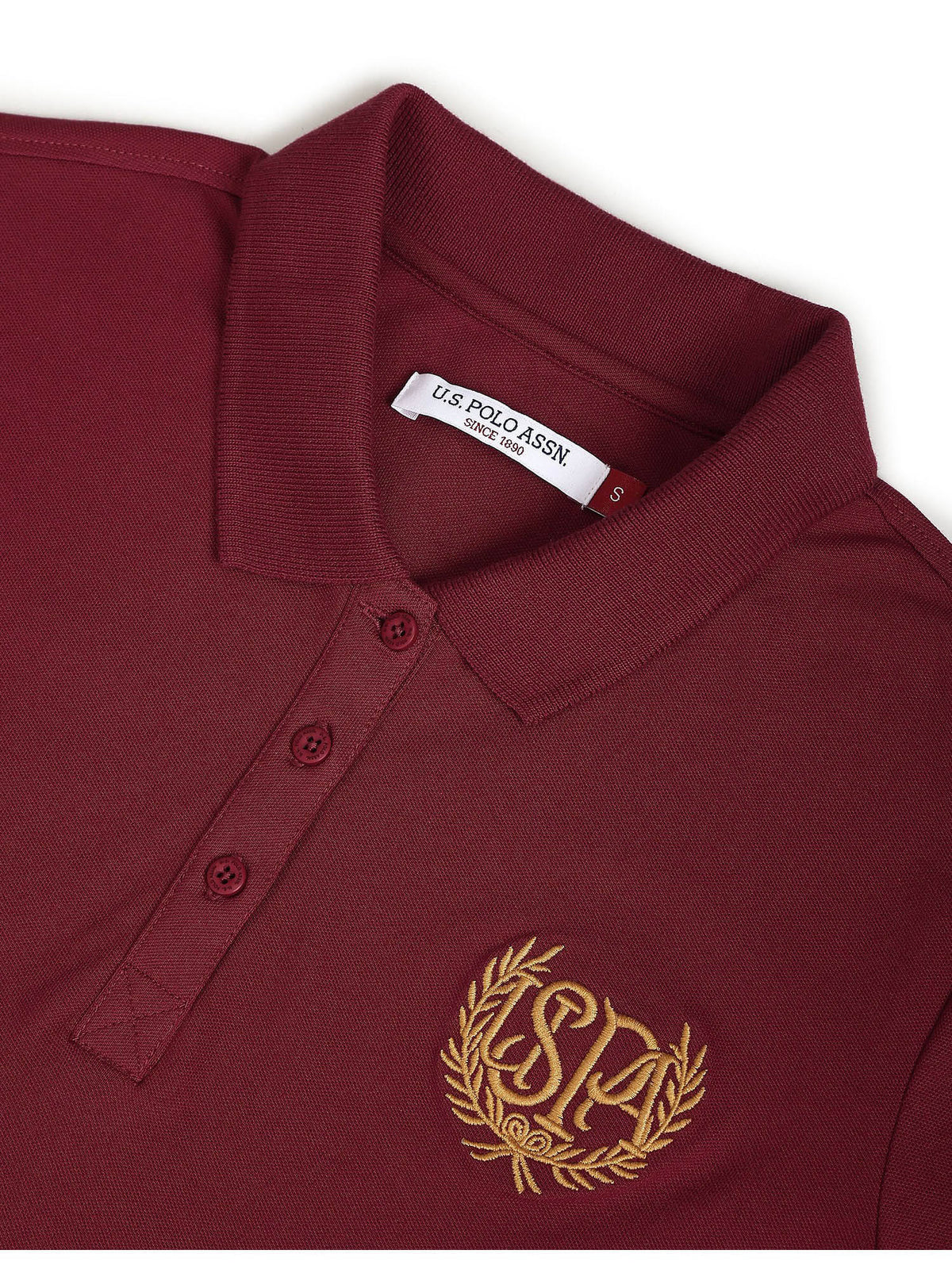 Gold Crest Slim Polo T-shirt | U89 - view 2