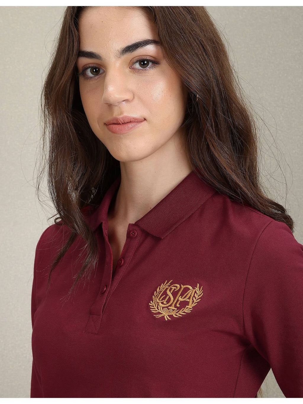 Gold Crest Slim Polo T-shirt | U89 - view 7