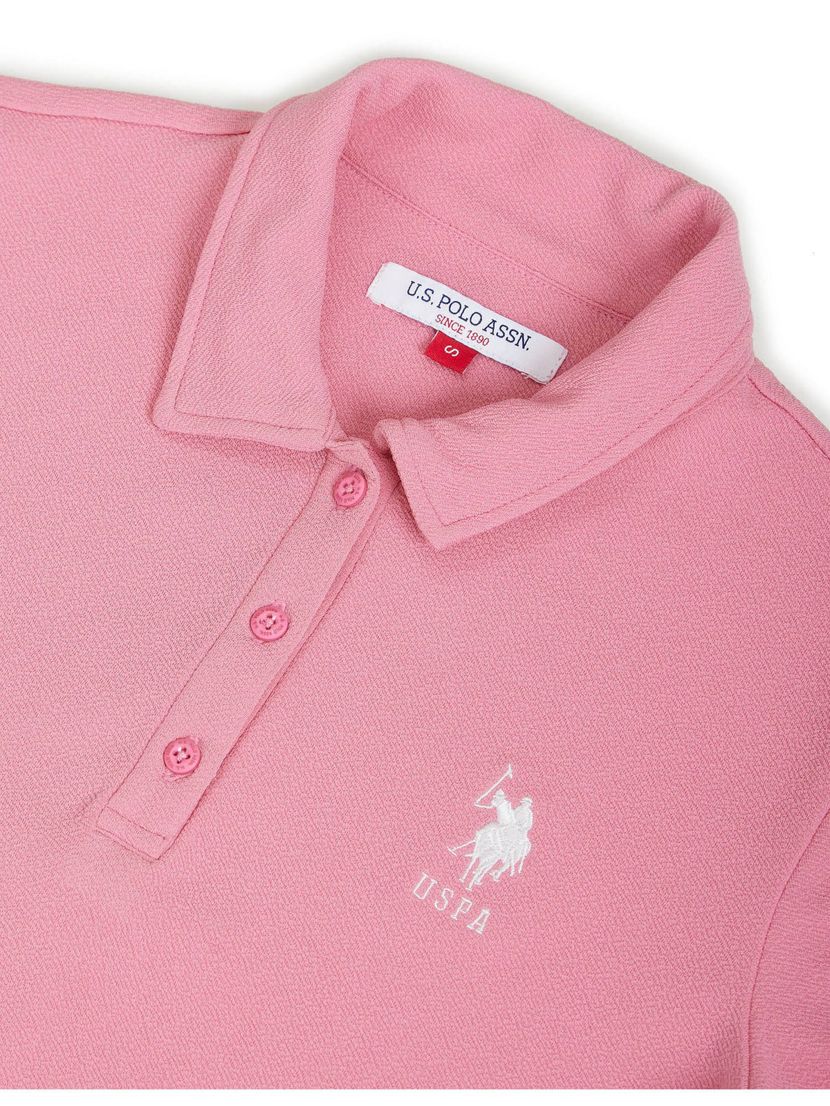 Textured Slim Polo T-shirt | U89 - view 2
