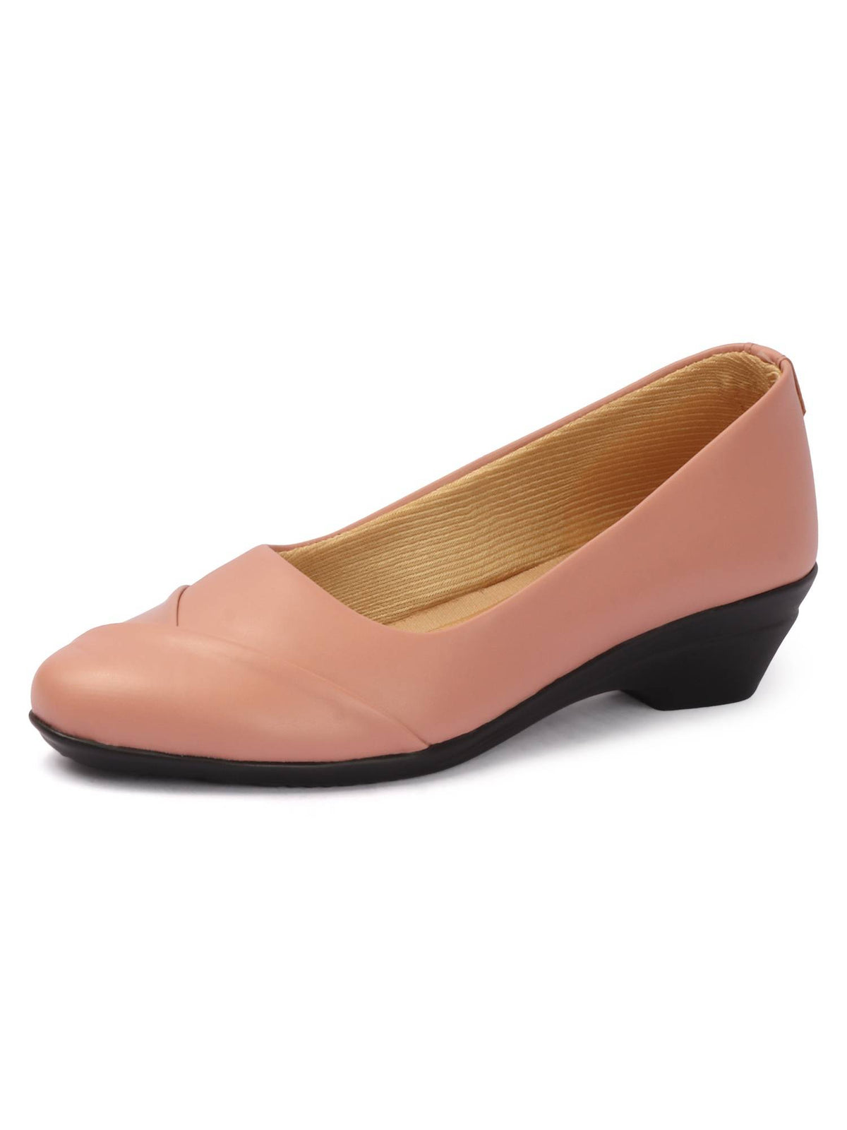 Women Matte Black Slip On Block Heels | H78 - view 43