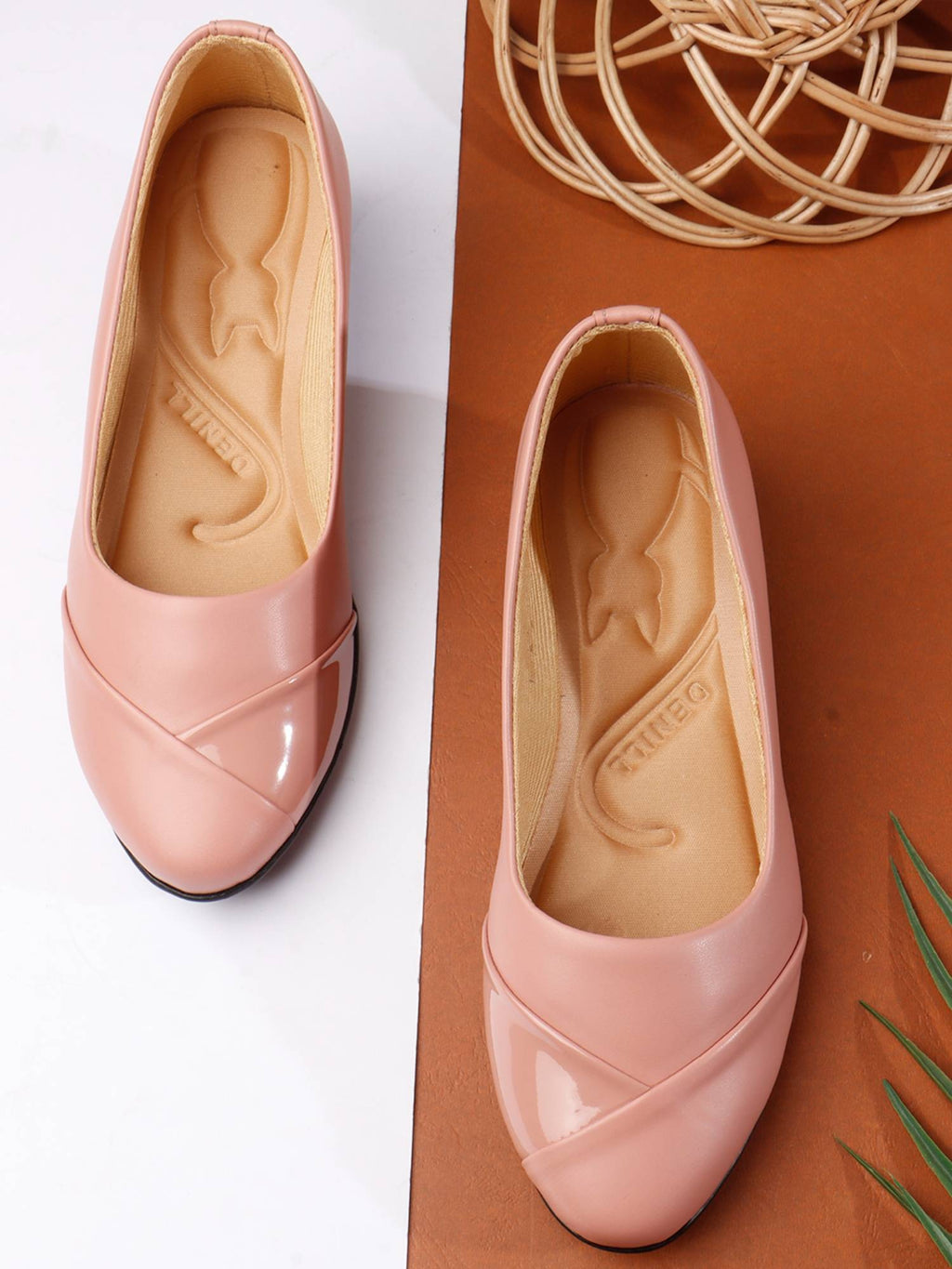 Women Matte Black Slip On Block Heels | H78 - view 45
