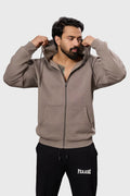 Brookline Oversized Jacket Brown