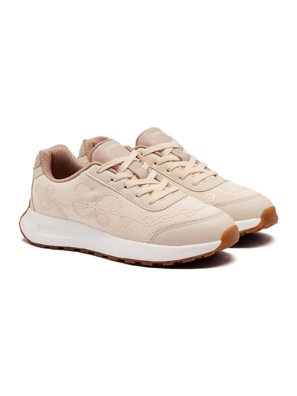 JUJUBEE Women Off White Sneakers | SN09 - view 2
