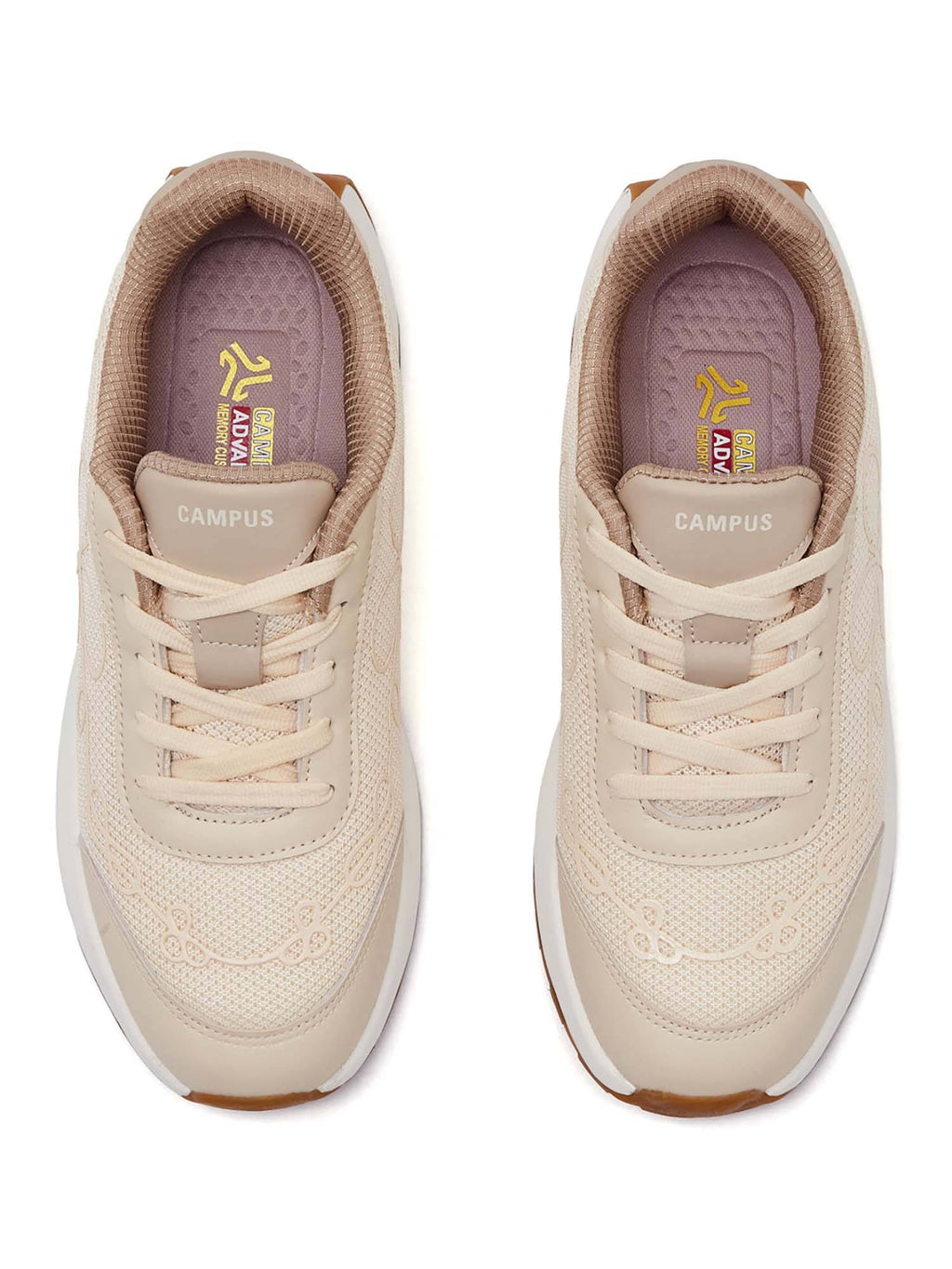 JUJUBEE Women Off White Sneakers | SN09 - view 4