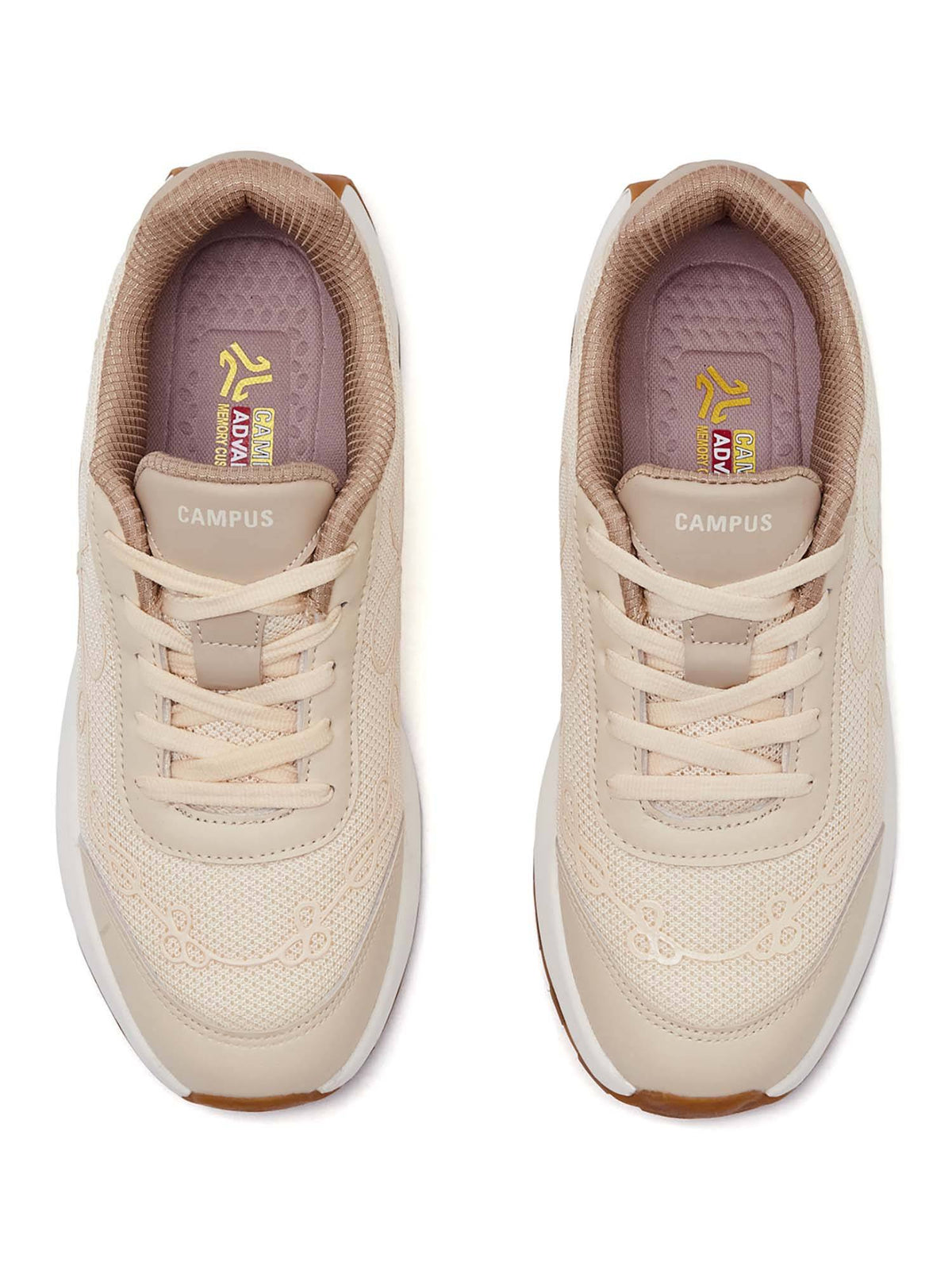 JUJUBEE Women Off White Sneakers | SN09 - view 4
