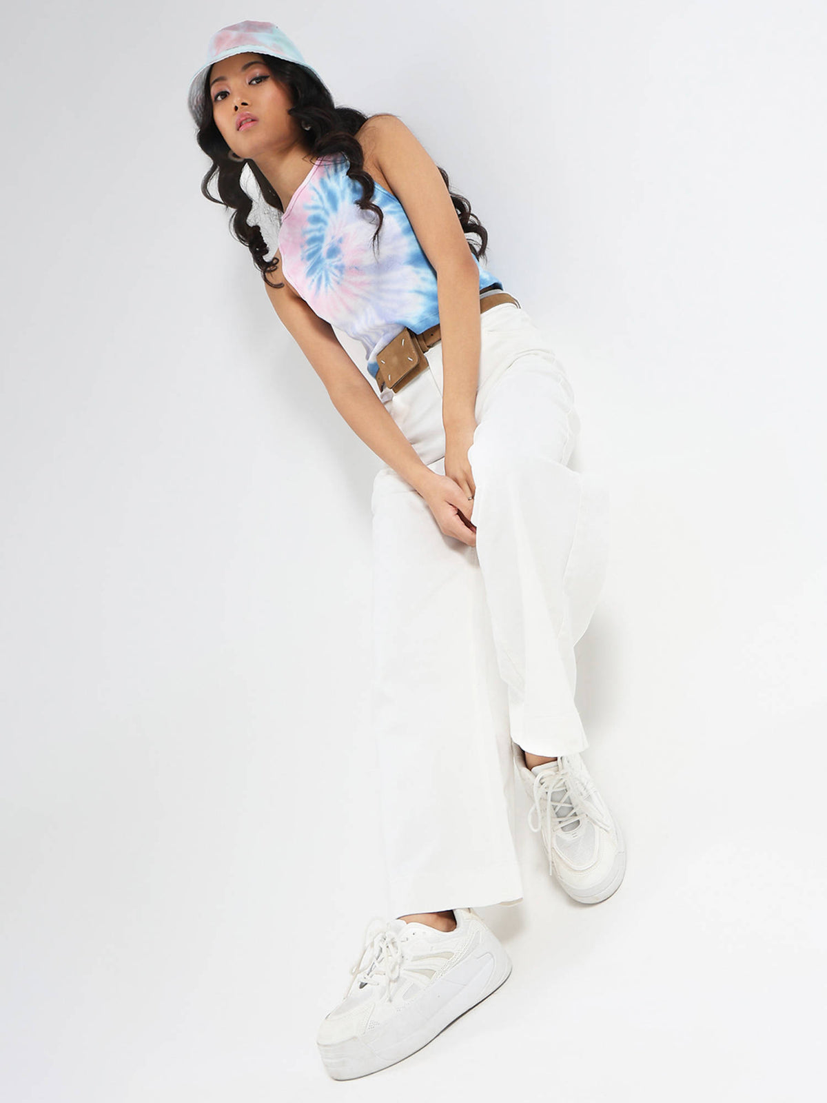 White High Waist Bootcut Leg Jeans | BT10 - view 2