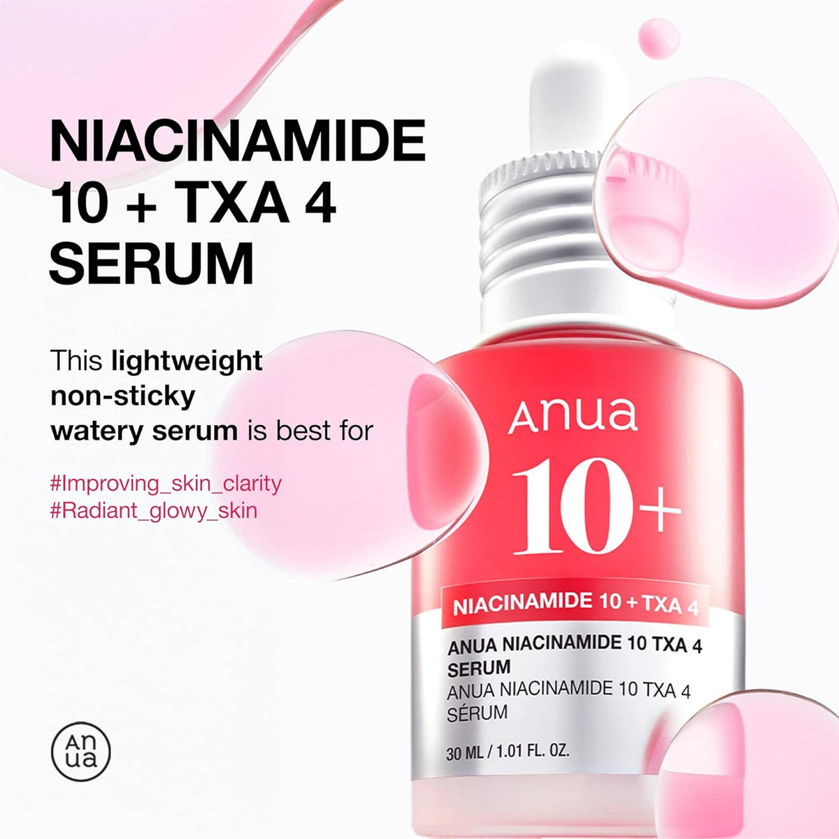 Niacinamide 10 Txa 4 Serum, Brightening Korean Serum For Dark Spots & Hyperpigmentation | Z8 - view 2