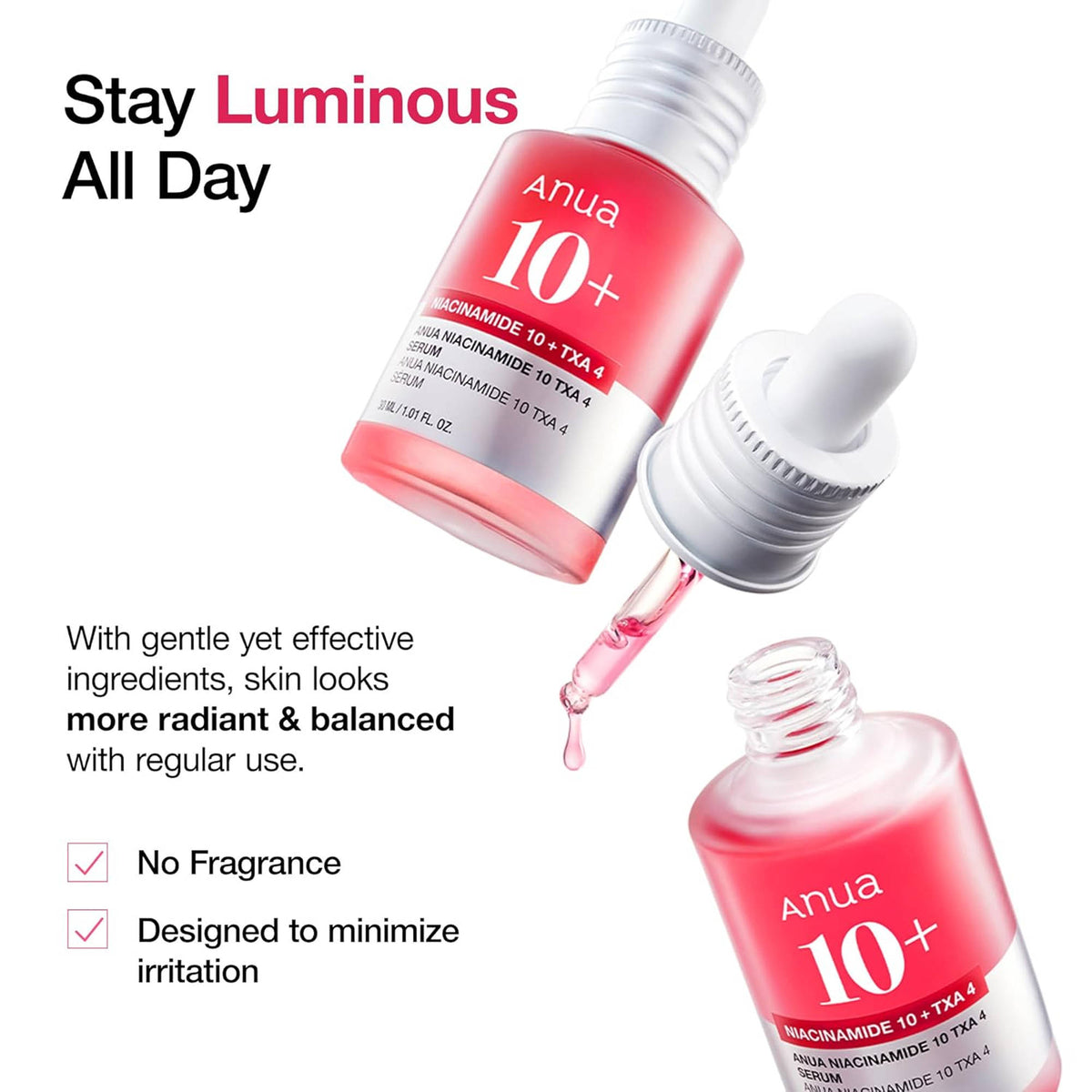 Niacinamide 10 Txa 4 Serum, Brightening Korean Serum For Dark Spots & Hyperpigmentation | Z8 - view 3