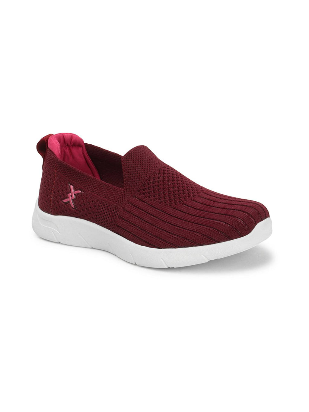 Maroon Design Women Slip-On Sneakers | SN09 - view 4