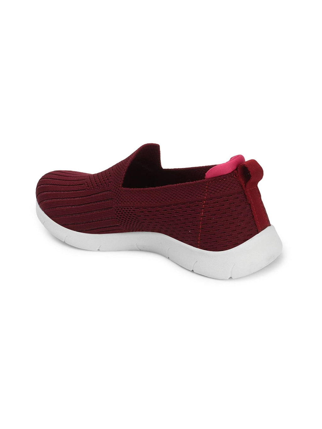 Maroon Design Women Slip-On Sneakers | SN09 - view 6