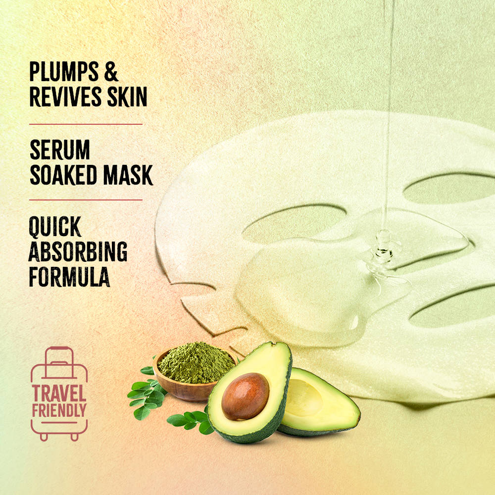 Nykaa Green Tea + Aloe Vera Sheet Mask For Hydrated Skin - Formulated in Korea - For All Skin Types | FC3 - view 5