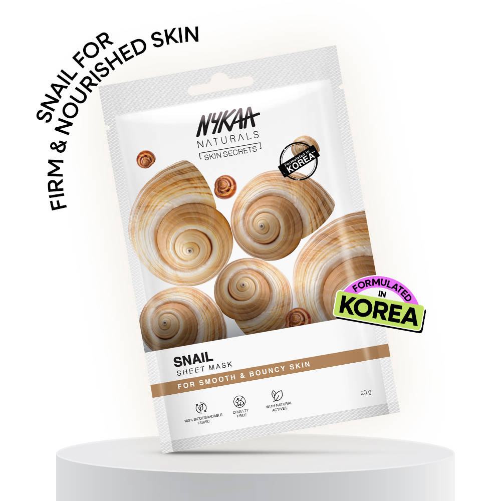 Nykaa Green Tea + Aloe Vera Sheet Mask For Hydrated Skin - Formulated in Korea - For All Skin Types | FC3 - view 129