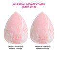 Celestial Super Soft Makeup Sponge Combo (Pack of 2) | T32 - view 1