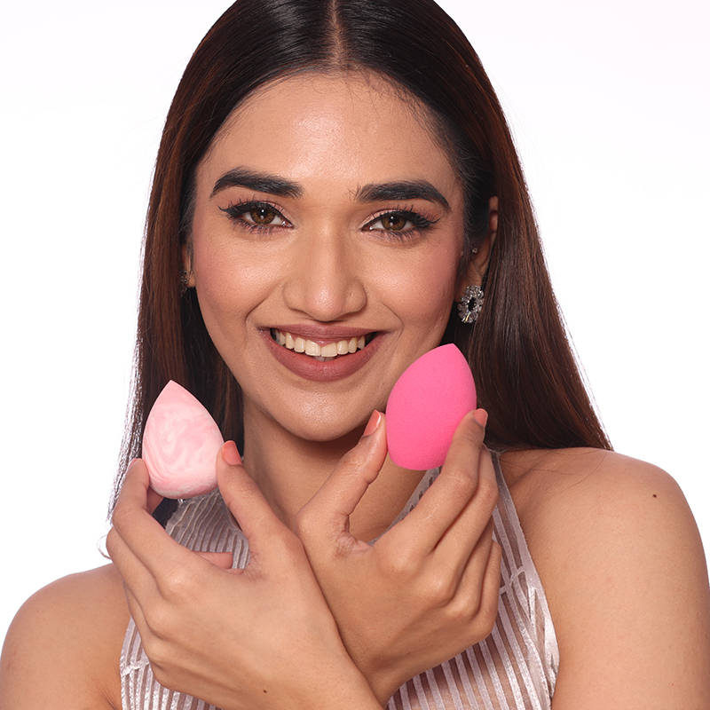 Celestial & Rose Super Soft Makeup Sponge Combo (Pack of 2) | T32 - view 6