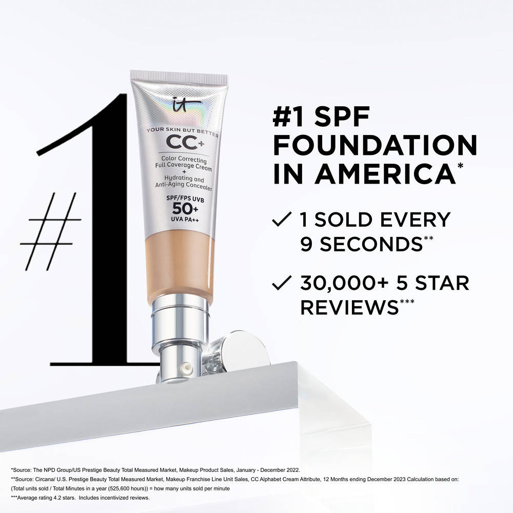 CC+ Cream Full-Coverage Foundation With SPF 50+ | F14 - view 7