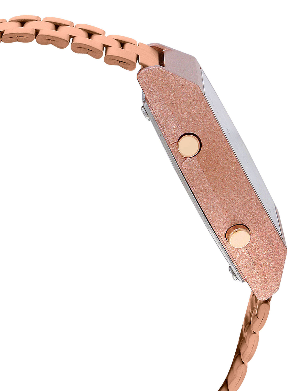 Vintage B640WC-5ADF Rose Gold Digital Dial Rose Gold Stainless Steel Band D128 | W92 - view 3