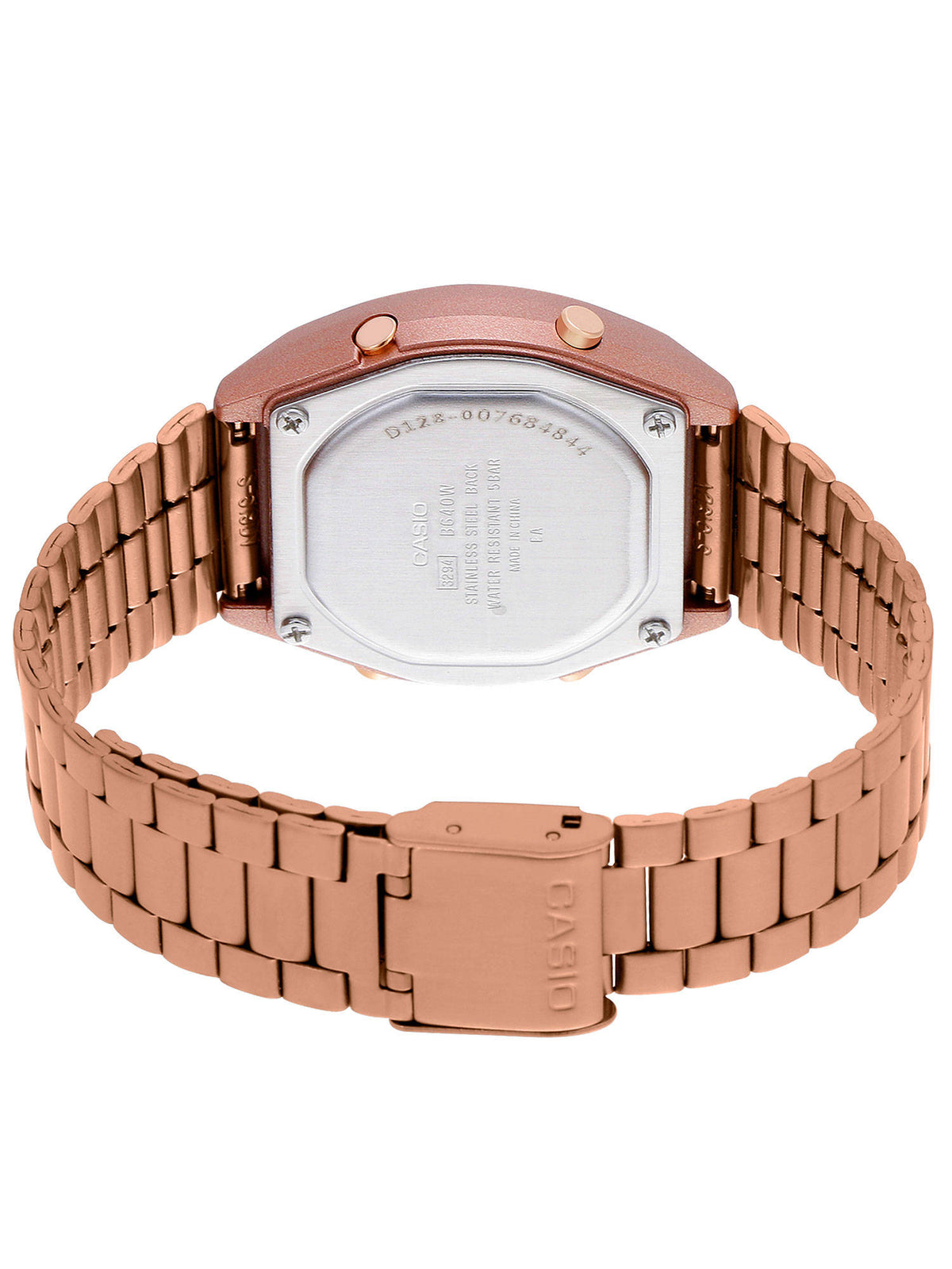Vintage B640WC-5ADF Rose Gold Digital Dial Rose Gold Stainless Steel Band D128 | W92 - view 4