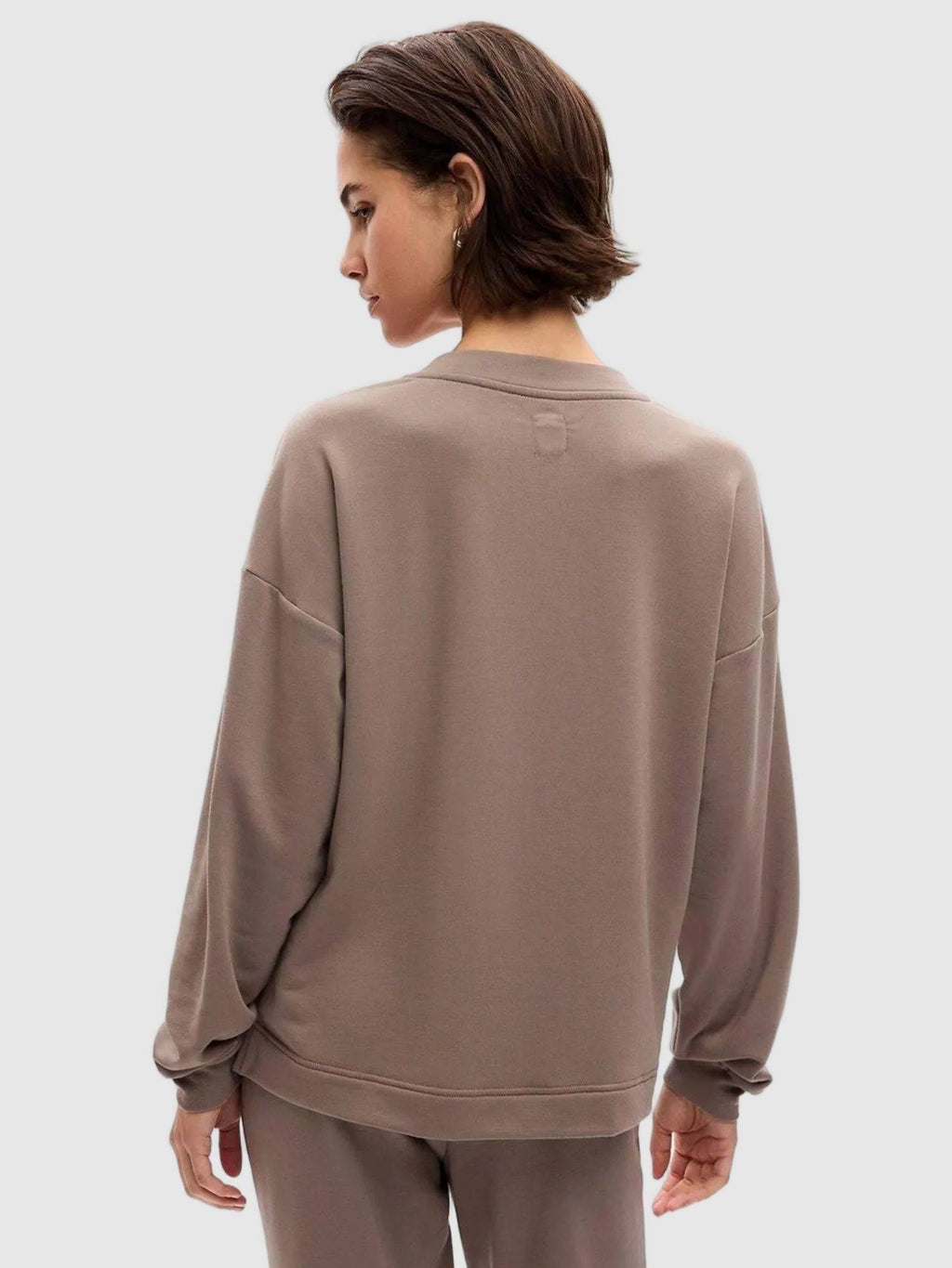 Women Knitted Brown Solid Sweatshirt | HD56 - view 8