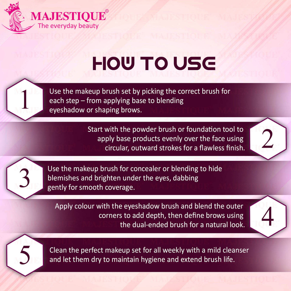 Professional Makeup Brush Set | T32 - view 3