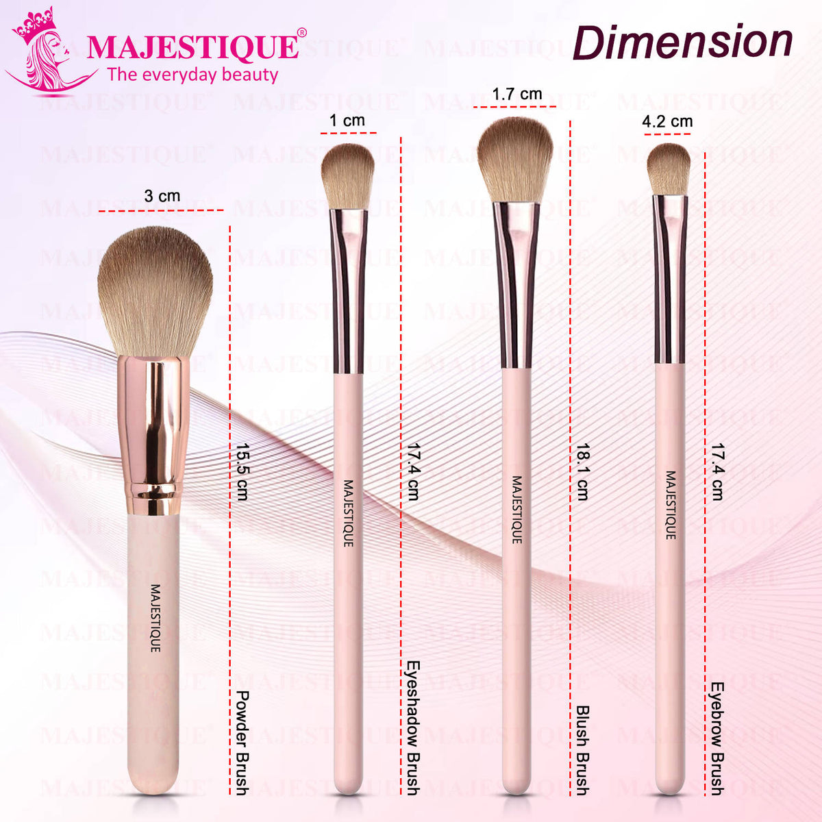 Face Makeup Brush Set | T32 - view 2