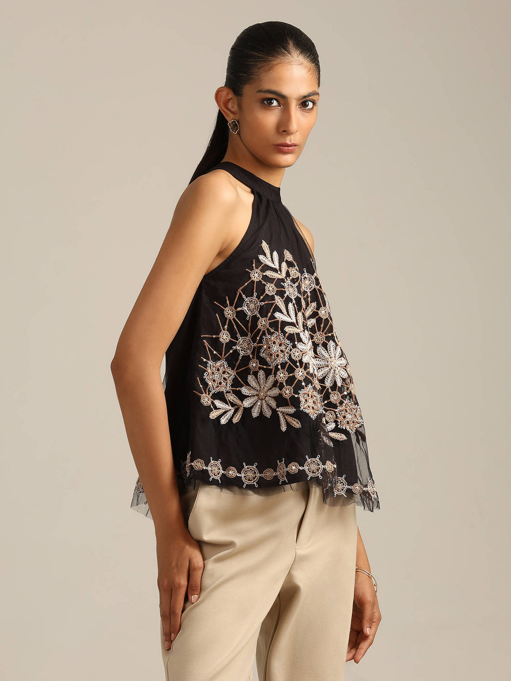 Black Anastacia Top | HT67 - view 5