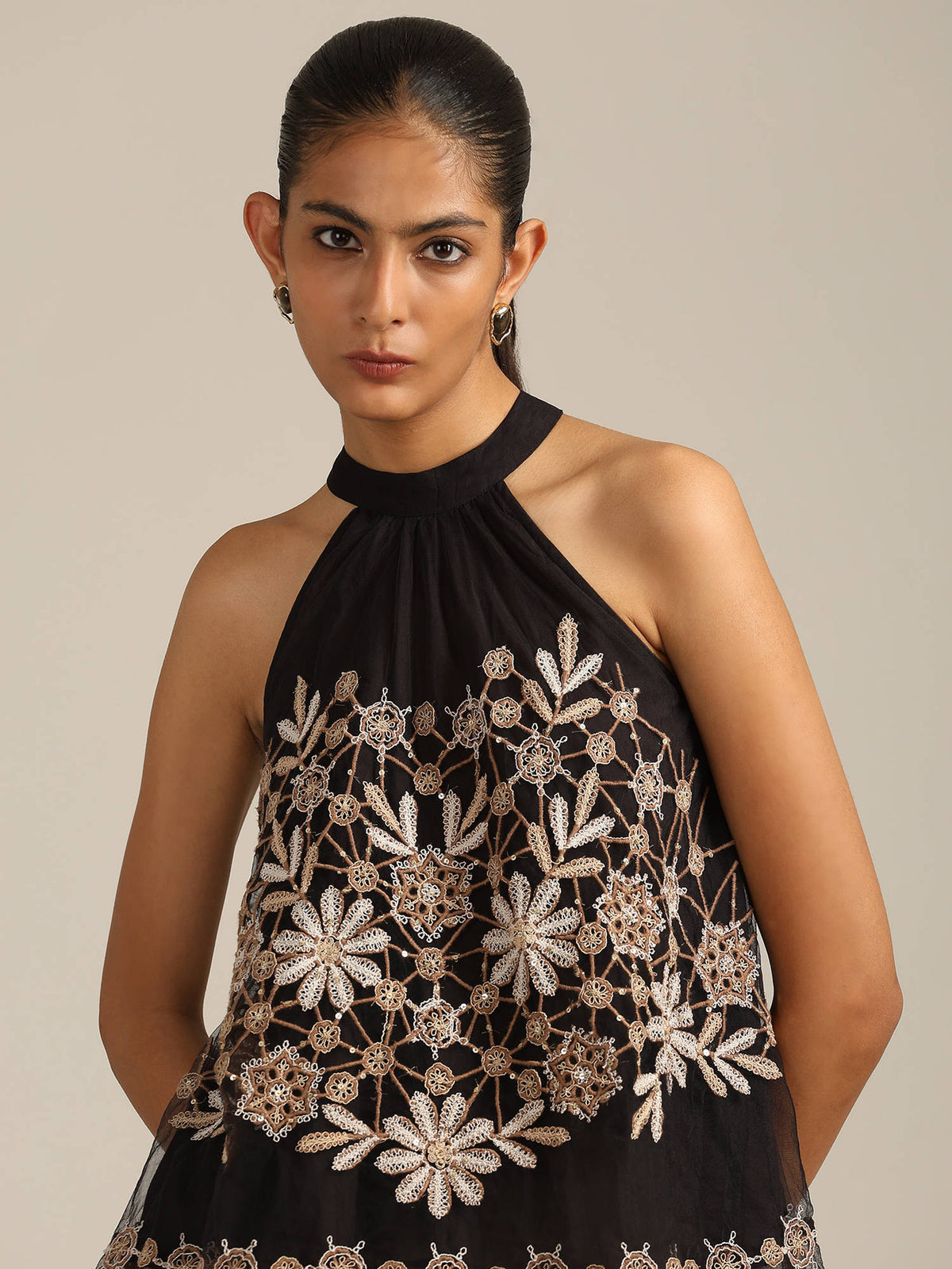 Black Anastacia Top | HT67 - view 6