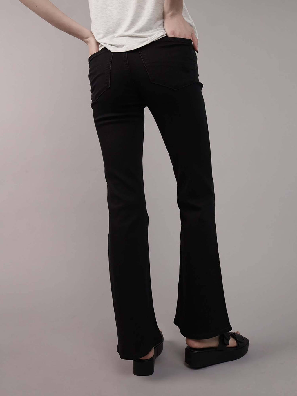 Women Black Next Level Super High-Waisted Jeans | BT10 - view 2