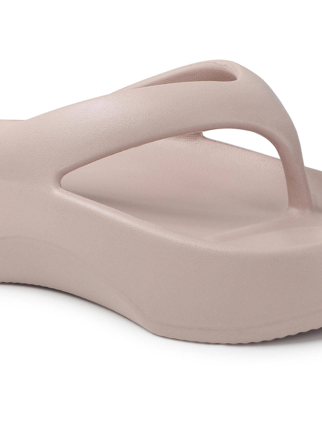 Women's Elevated Jelly Platform Thong Sandals | SD89 - view 31