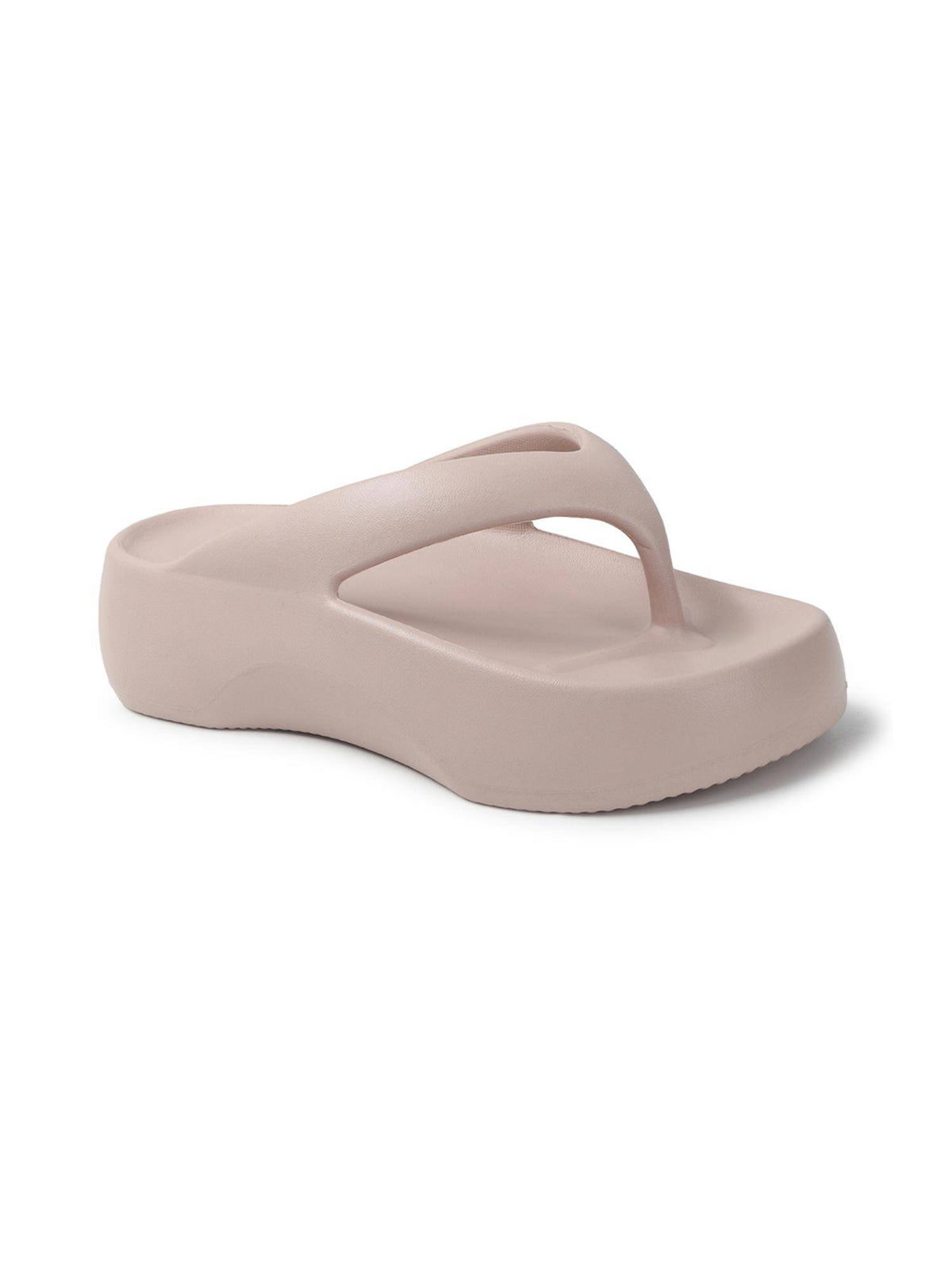 Women's Elevated Jelly Platform Thong Sandals | SD89 - view 4