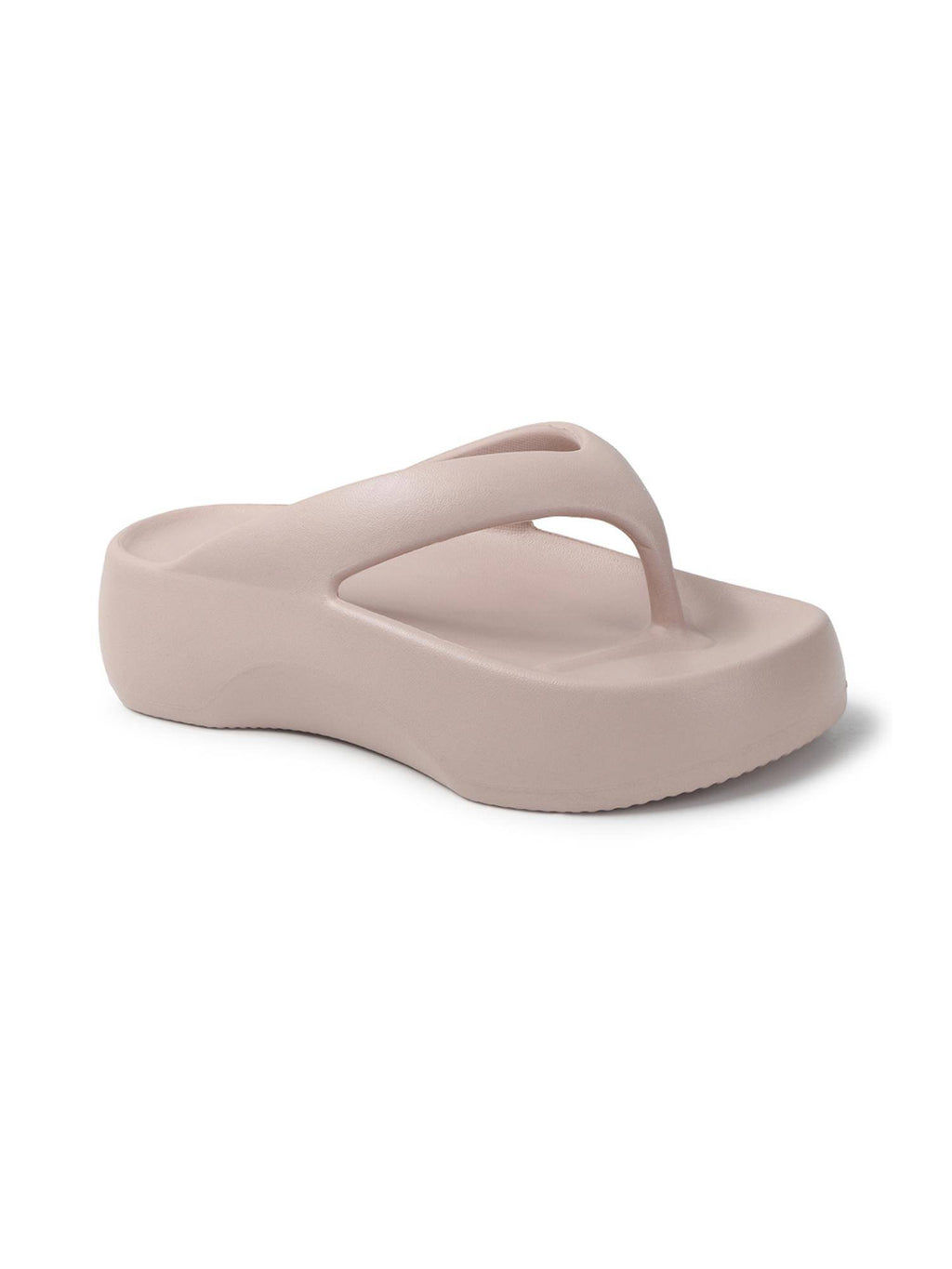 Women's Elevated Jelly Platform Thong Sandals | SD89 - view 32