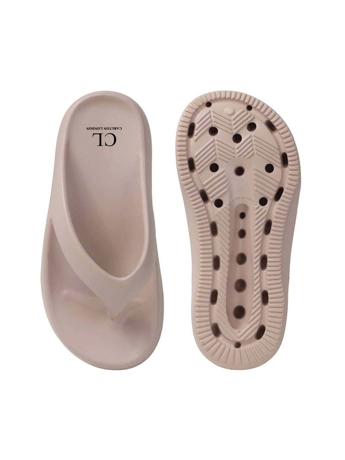 Women's Elevated Jelly Platform Thong Sandals | SD89 - view 7