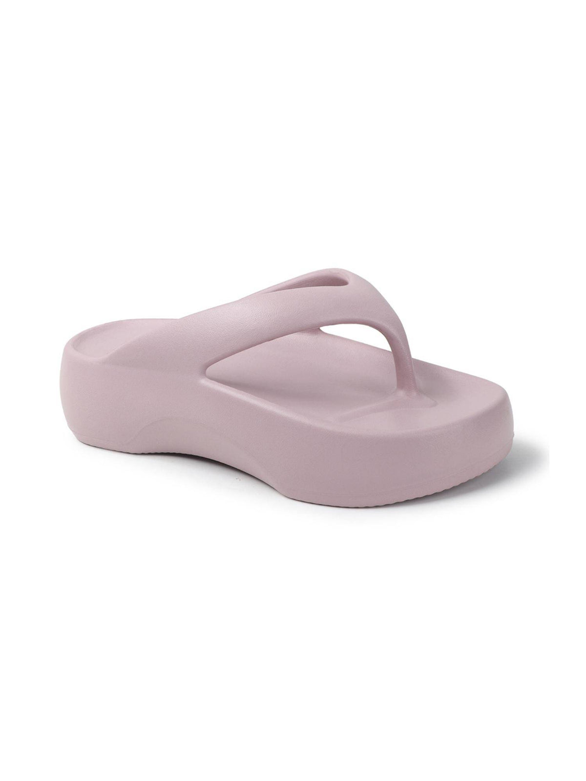 Women's Elevated Jelly Platform Thong Sandals | SD89 - view 10
