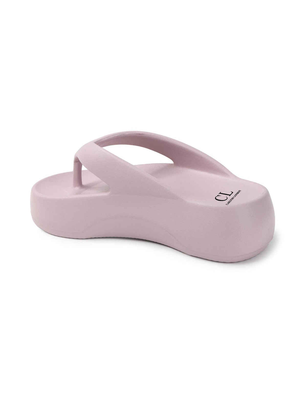 Women's Elevated Jelly Platform Thong Sandals | SD89 - view 5