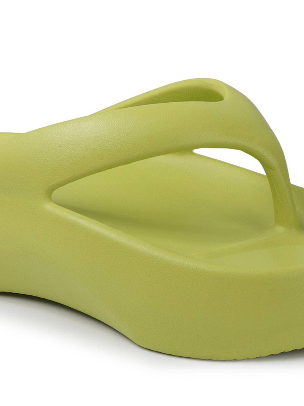 Women's Elevated Jelly Platform Thong Sandals | SD89 - view 3