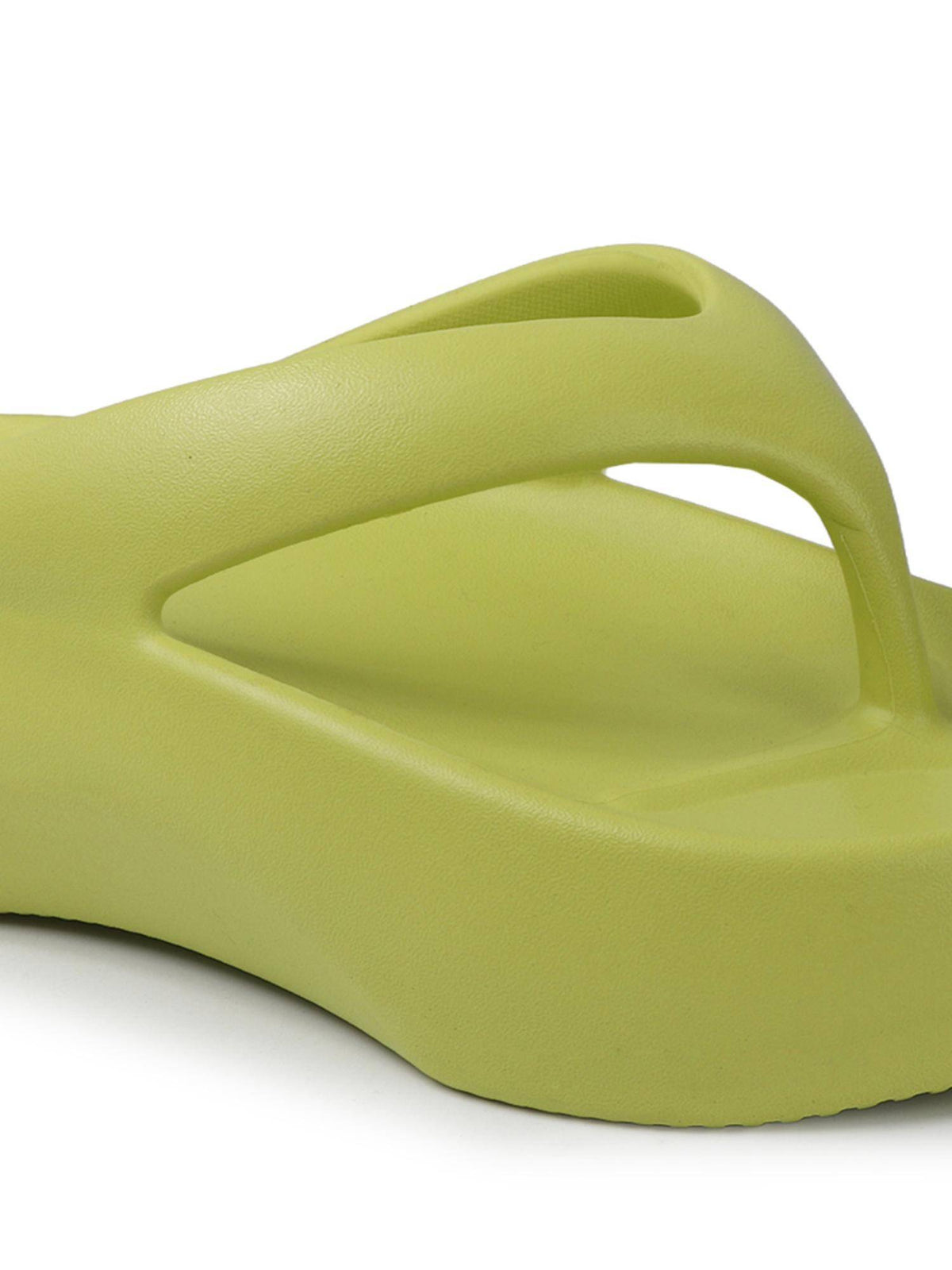 Women's Elevated Jelly Platform Thong Sandals | SD89 - view 3