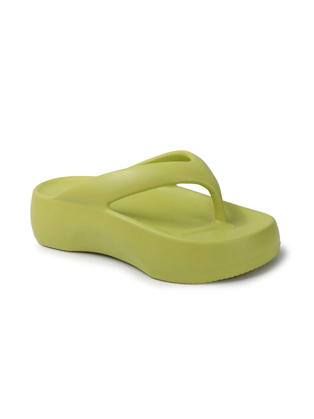 Women's Elevated Jelly Platform Thong Sandals | SD89 - view 18