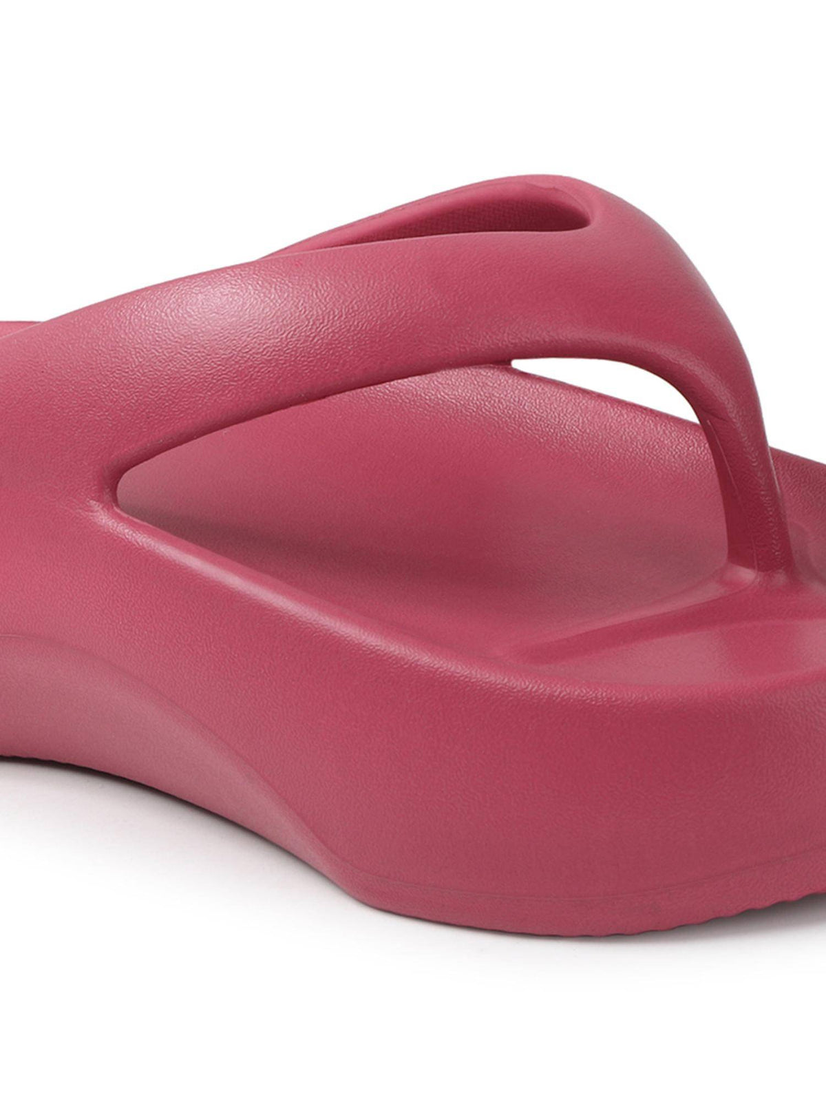 Women's Elevated Jelly Platform Thong Sandals | SD89 - view 3