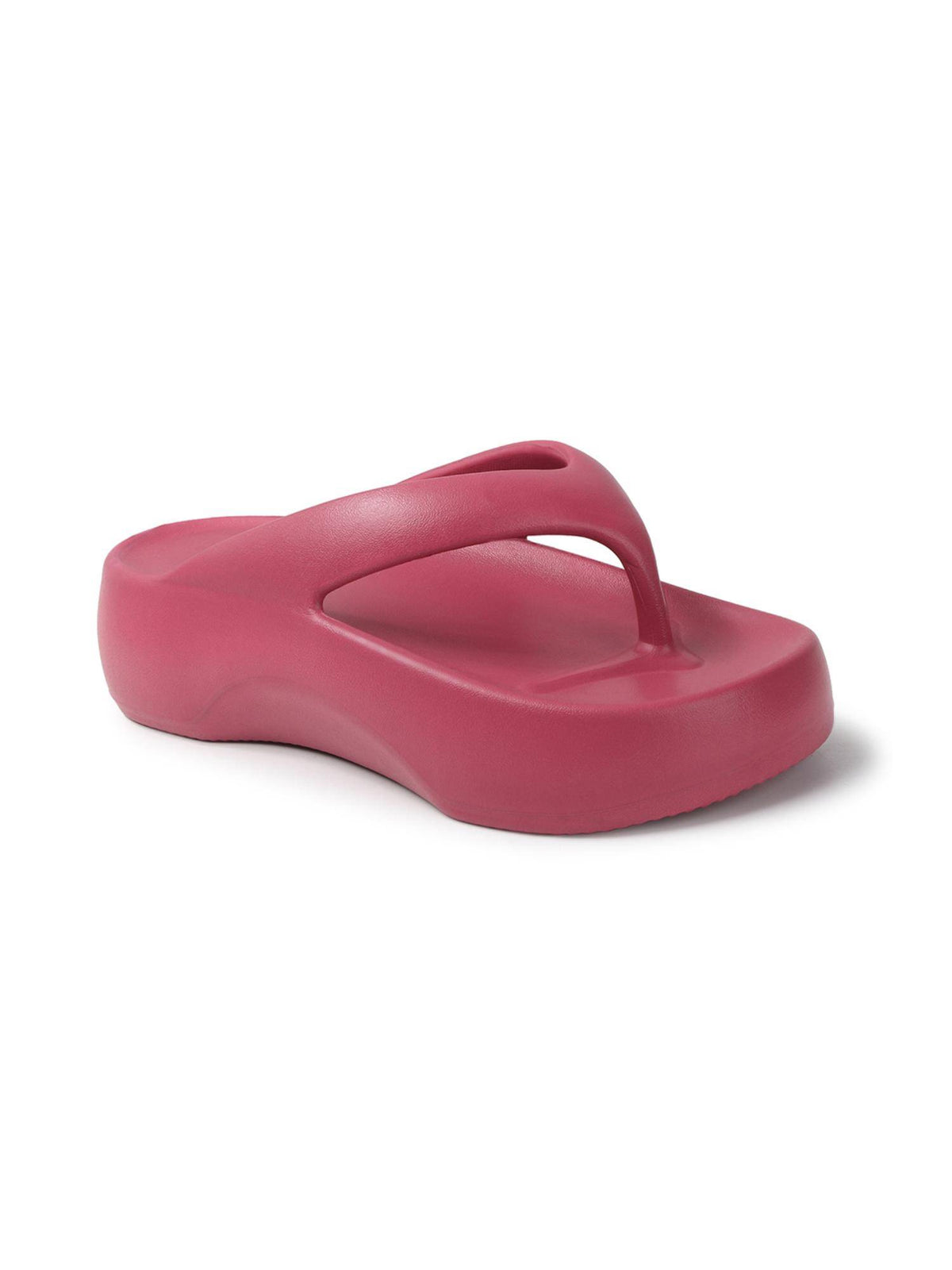 Women's Elevated Jelly Platform Thong Sandals | SD89 - view 18