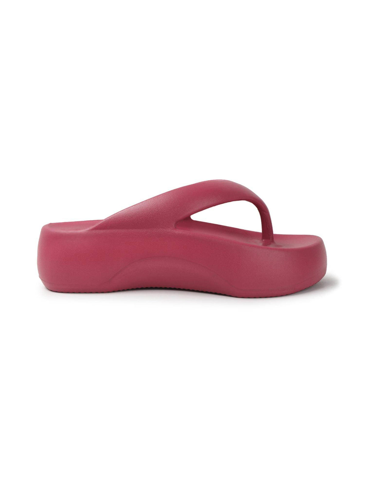 Women's Elevated Jelly Platform Thong Sandals | SD89 - view 19