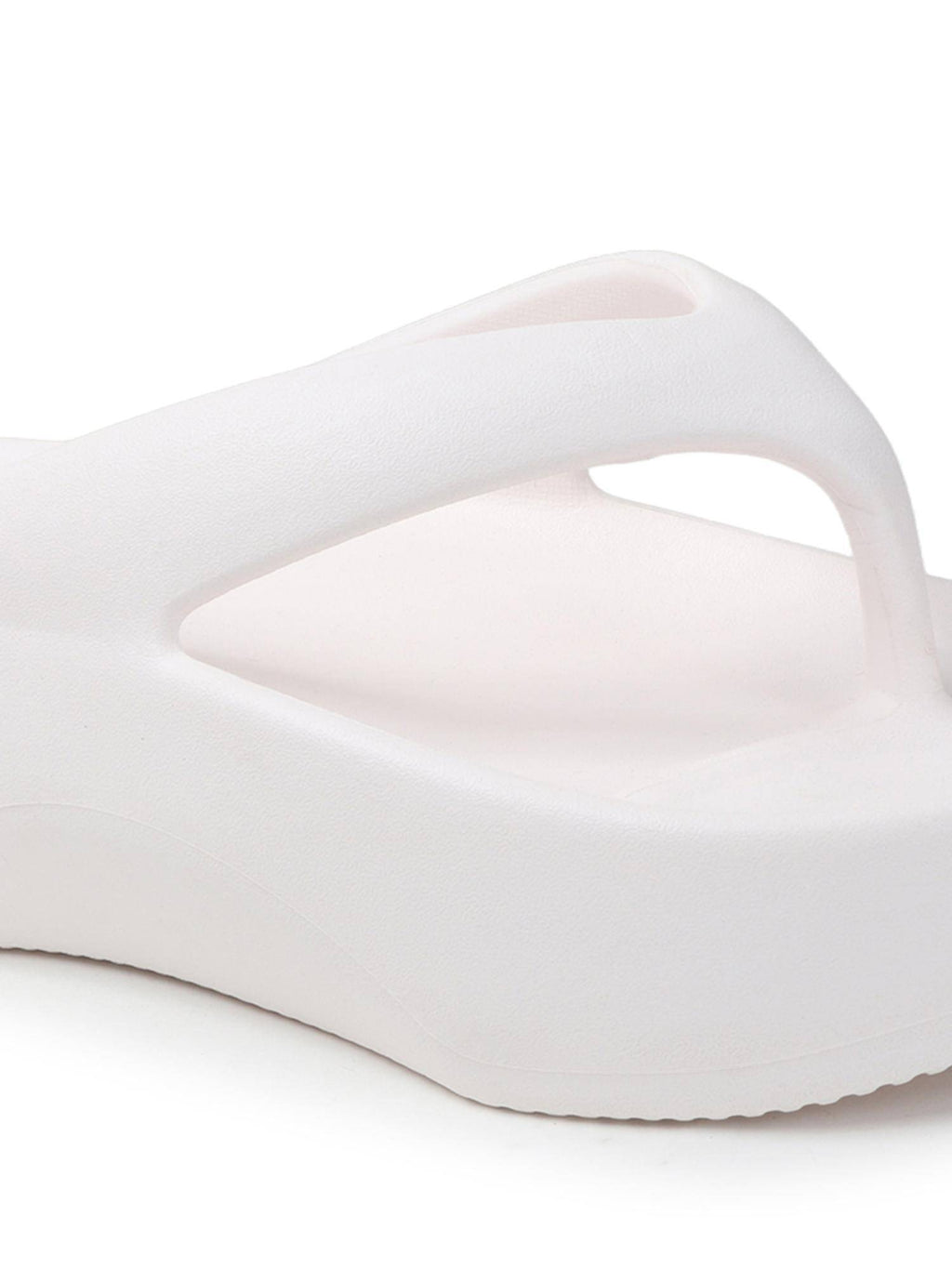 Women's Elevated Jelly Platform Thong Sandals | SD89 - view 3