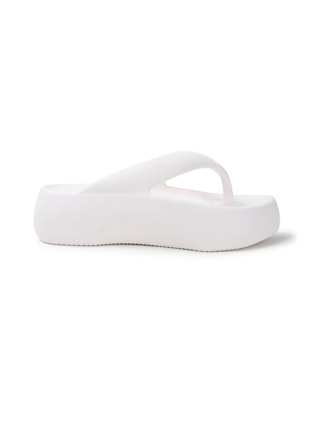 Women's Elevated Jelly Platform Thong Sandals | SD89 - view 5
