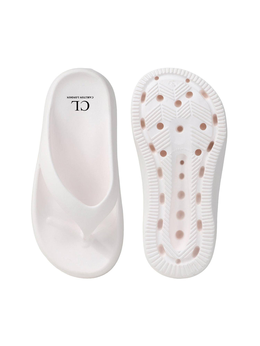Women's Elevated Jelly Platform Thong Sandals | SD89 - view 28