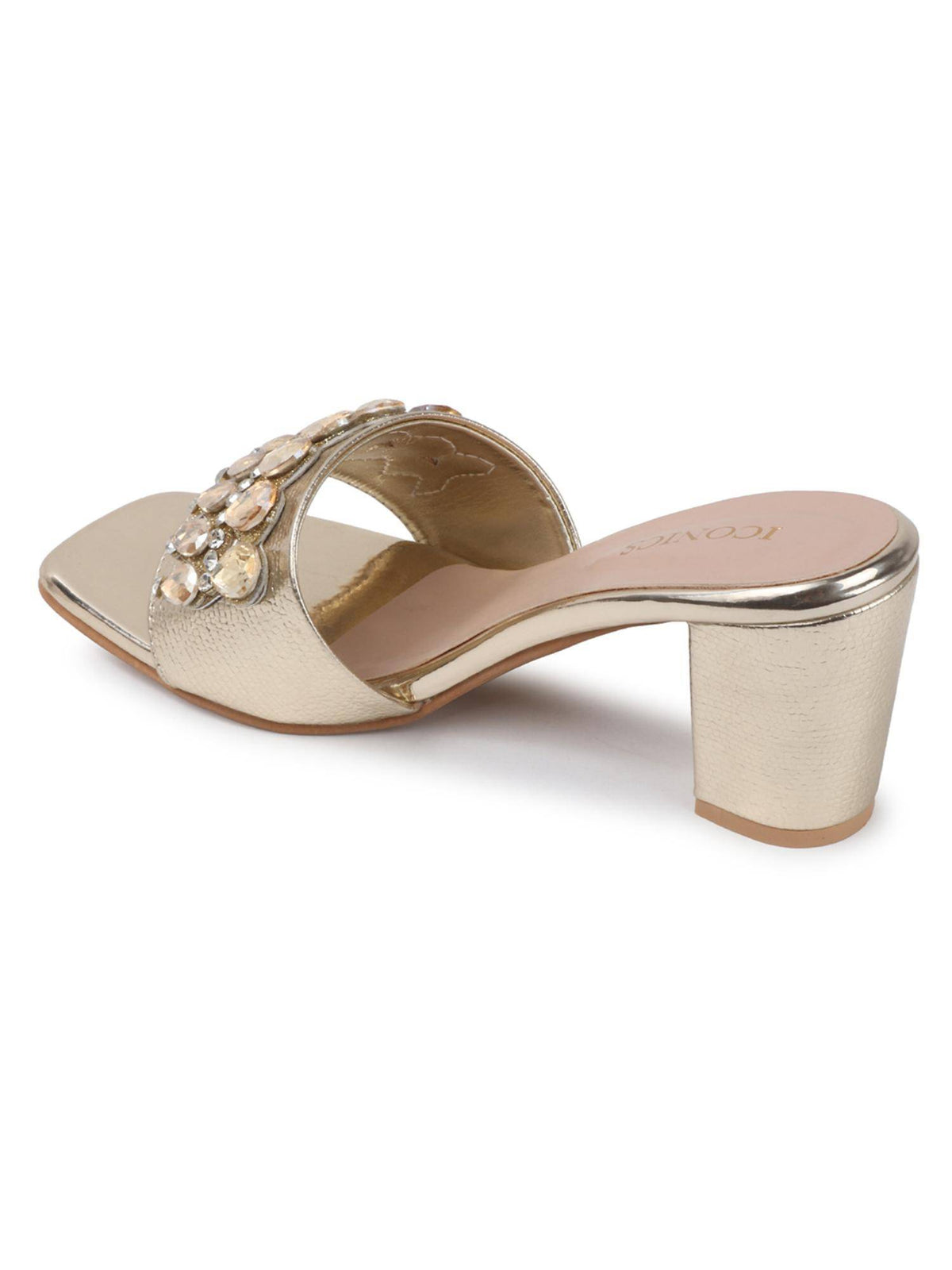Women's Strappy Sandal Heels With Embellishments | H78 - view 5