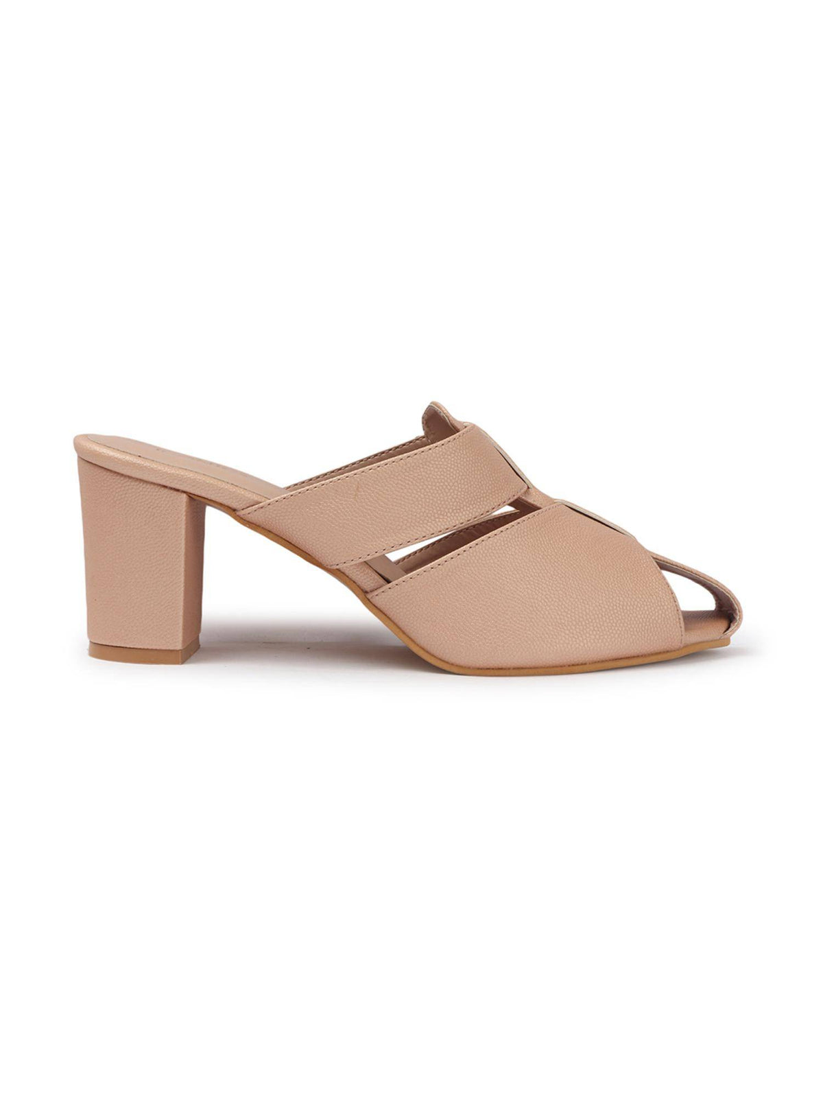 Women's Comfortable Style Woven Strap Block Heel | H78 - view 6