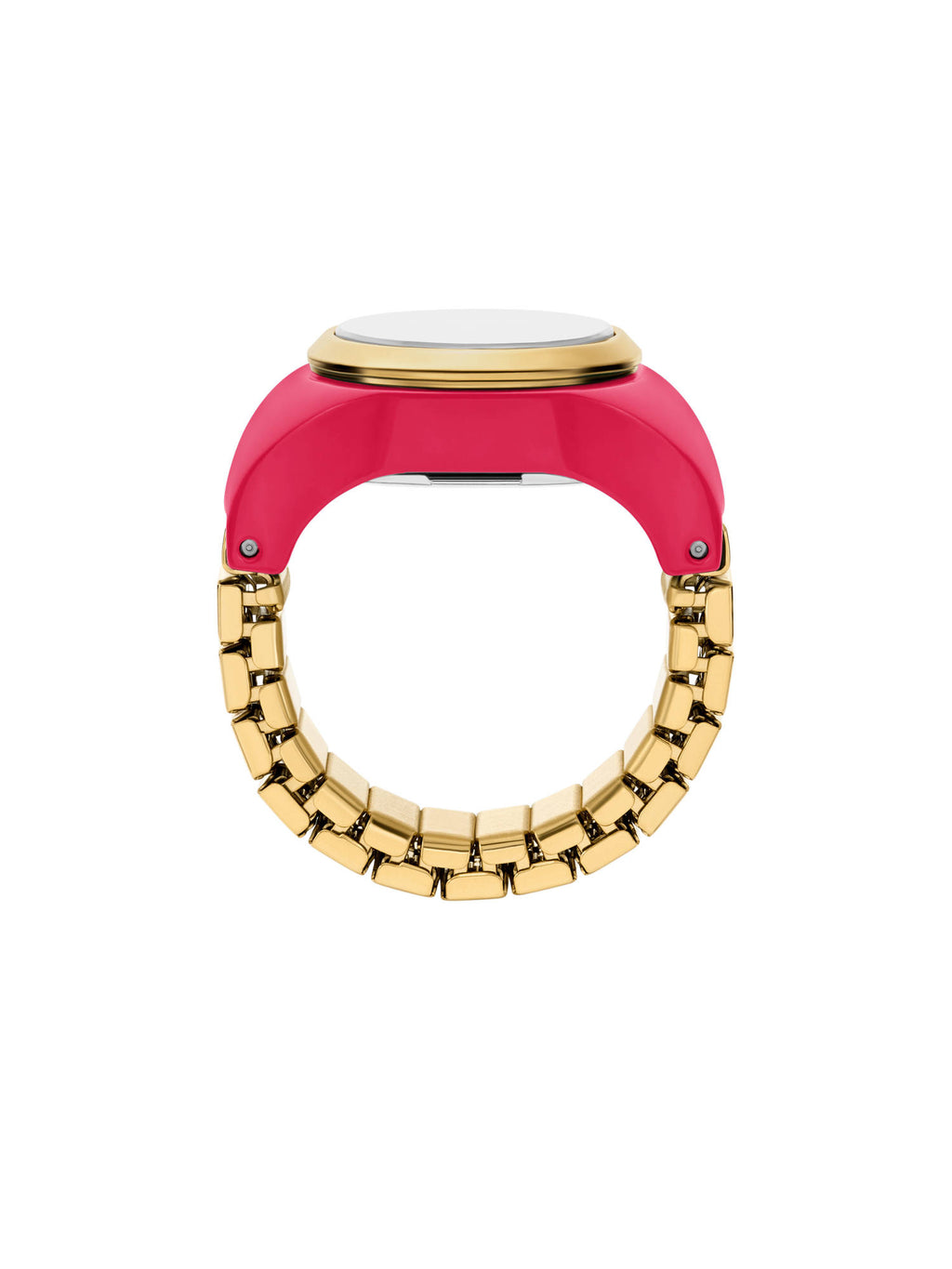 White Quartz Analog Watch Ring (Es5412) | W92 - view 8